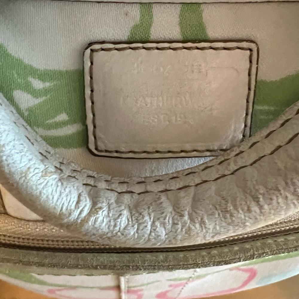 Coach Multicolor Mini Tote Bag – Pastel Signature C Print - Picture 3 of 9